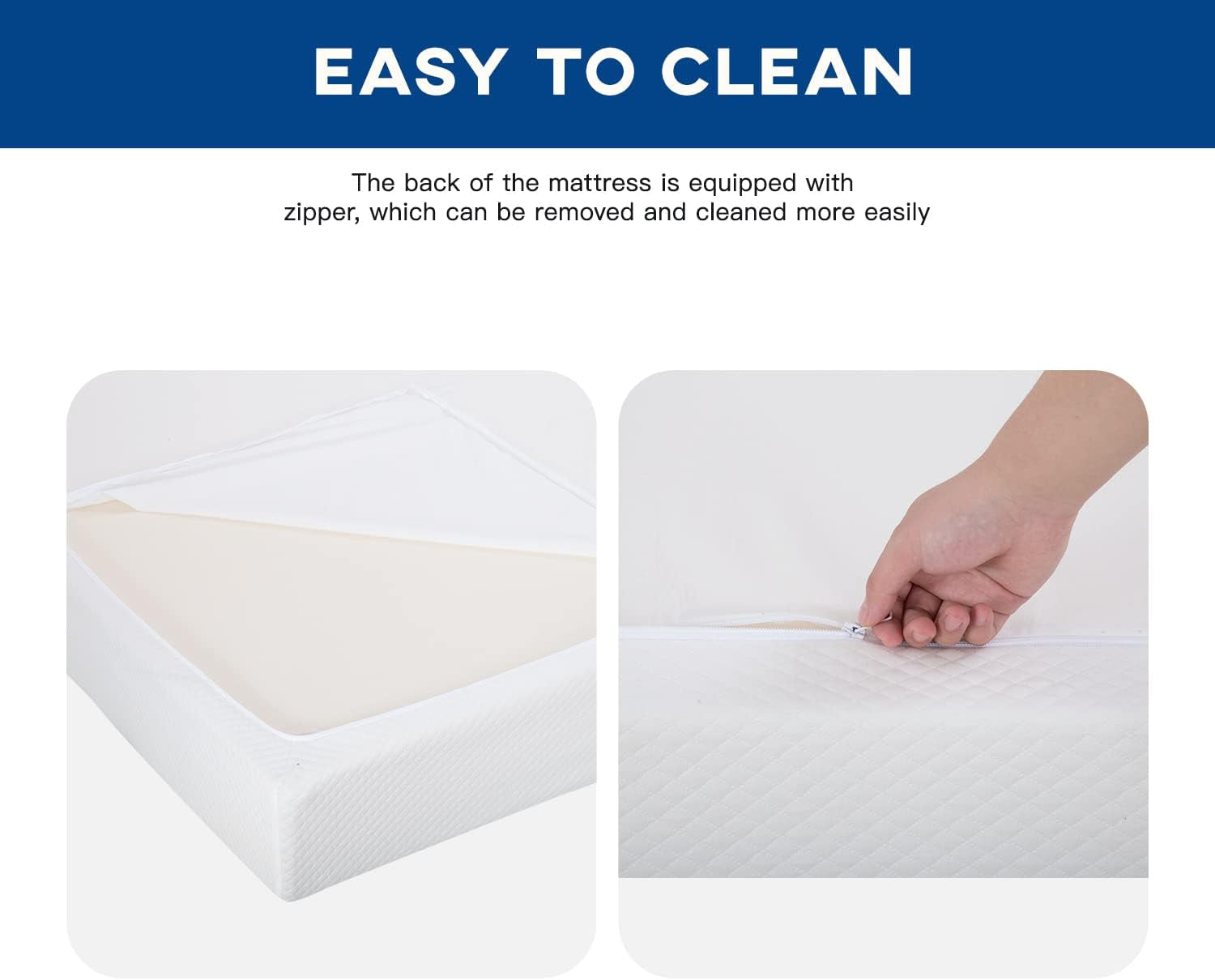 10 Inch Gel Memory Foam Mattress For Cool Sleep-4
